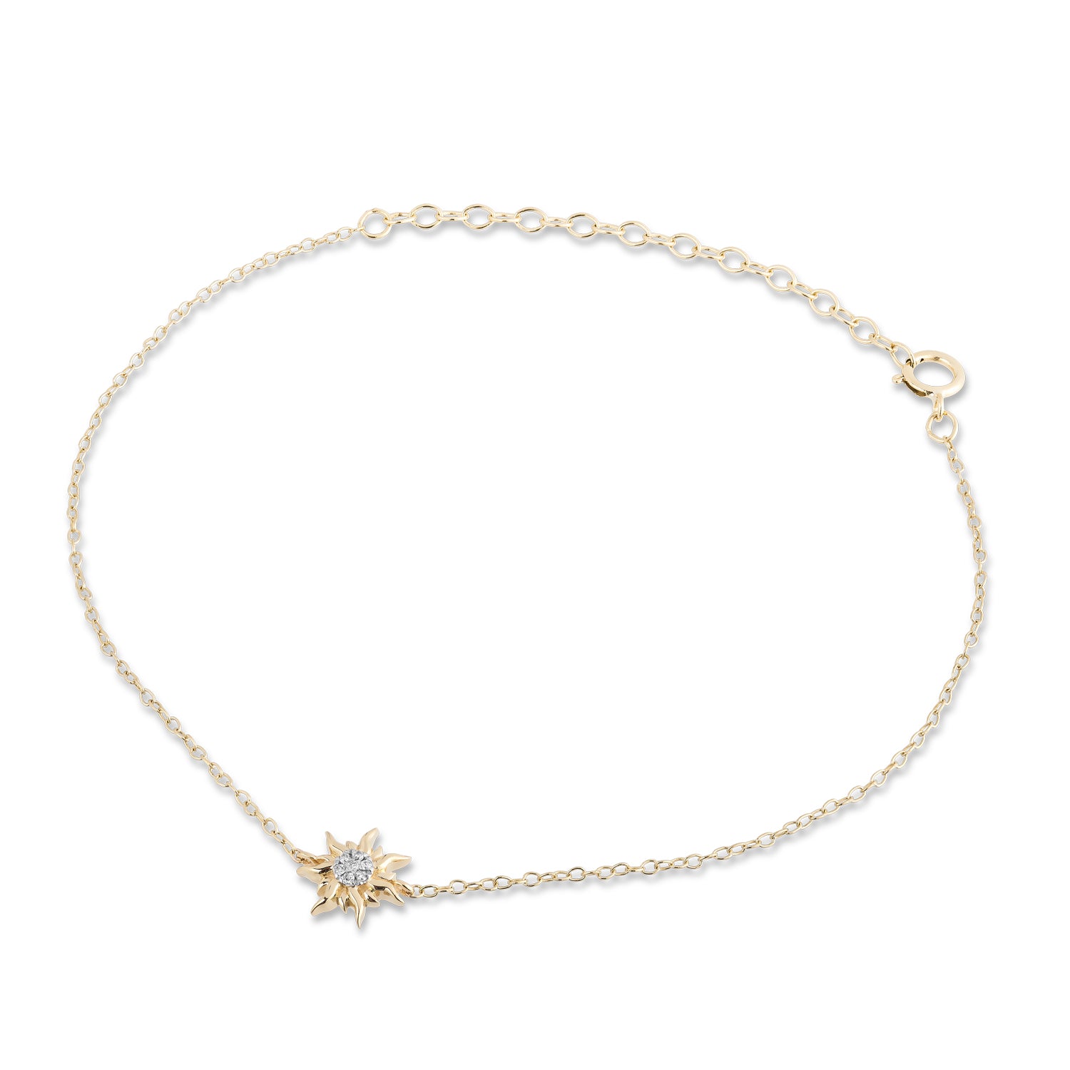 14K Gold Bracelet with Sapphire Clasp – Tory's Jewelry